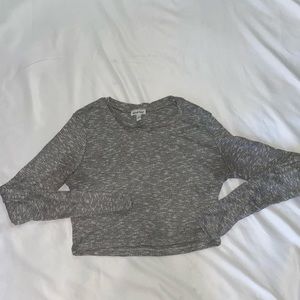 Derek Heart Gray Long-sleeved Shirt Women’s M